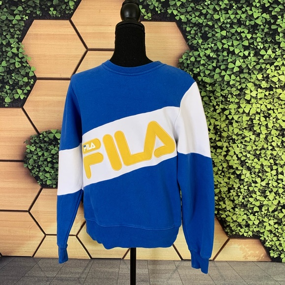 Urban Outfitters Other - Men’s Fila Urban Outfitters Blue & White Sweater
